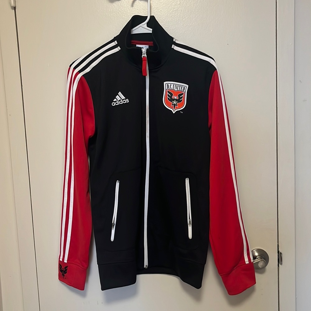 Authentic Adidas DC United track jacket